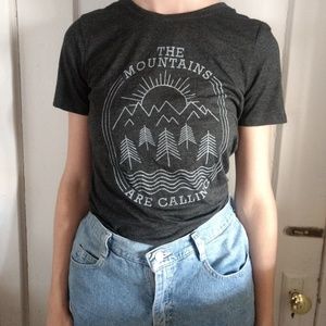 Outdoorsy Mountain Tee